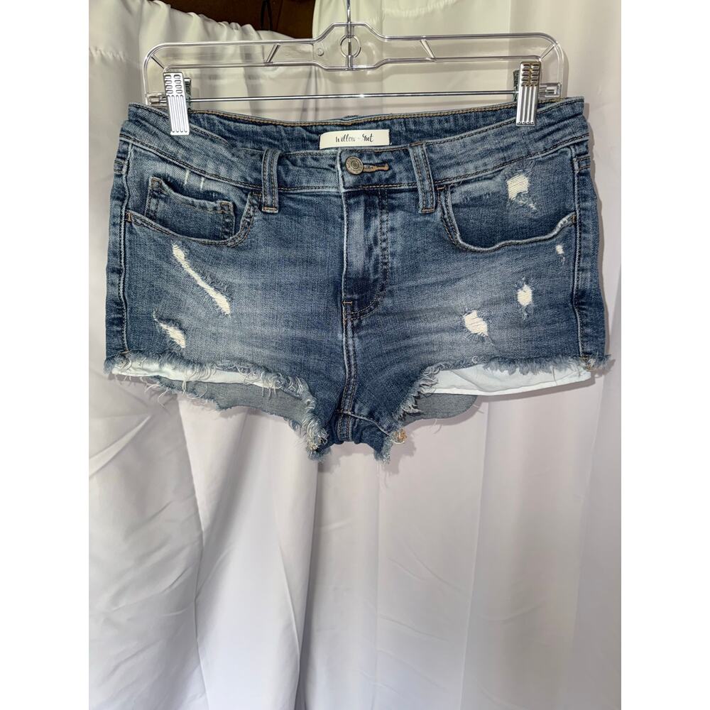Willow & Root Mid-Rise Size 27 Cheeky Shorts